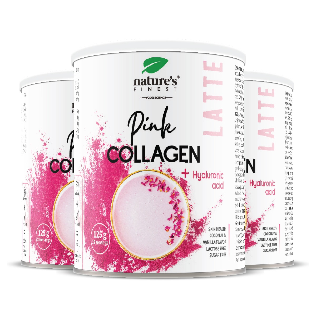 Pink Latte Collagen | 2+1 Gratuit | Routine de Soin de la Peau | Santé de la Peau | Rayonnante et Élastique | Hydratation de la Peau.